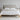 Top-down view of the oak platform bed frame and clean, modern lines.