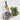 Preparing a fresh garden salad with the Mango Wood Salad Servers with Scalloped Handles sitting a stoneware salad bowl with a reactive glaze finish. 
