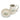 Ceramic bowl and pitcher set with holly design on a white background.