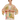 Smiling woman wearing a lightweight kimono-style jacket with a beige base and a vibrant floral print in shades of green, pink, and yellow. The jacket features wide sleeves and a relaxed fit, worn over a neutral-toned outfit. The background is transparent.