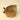 Wooden mouse-shaped cheese knife on a wood stand against a beige background.