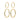 Eve Hoop Earrings Set – Gold Plated