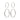 Eve Hoop Earrings Set – Silver Plated