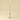 Tall pink candle in a clear glass holder on a beige background