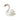 Stoneware Swan Toothpick Holder