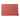 Red and pink striped throw blanket with frayed edges on a white background