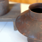 Antique Metal Vase
