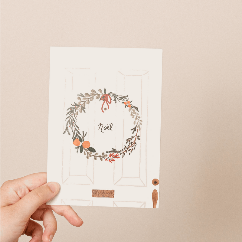 Christmas Wreath Greeting Card