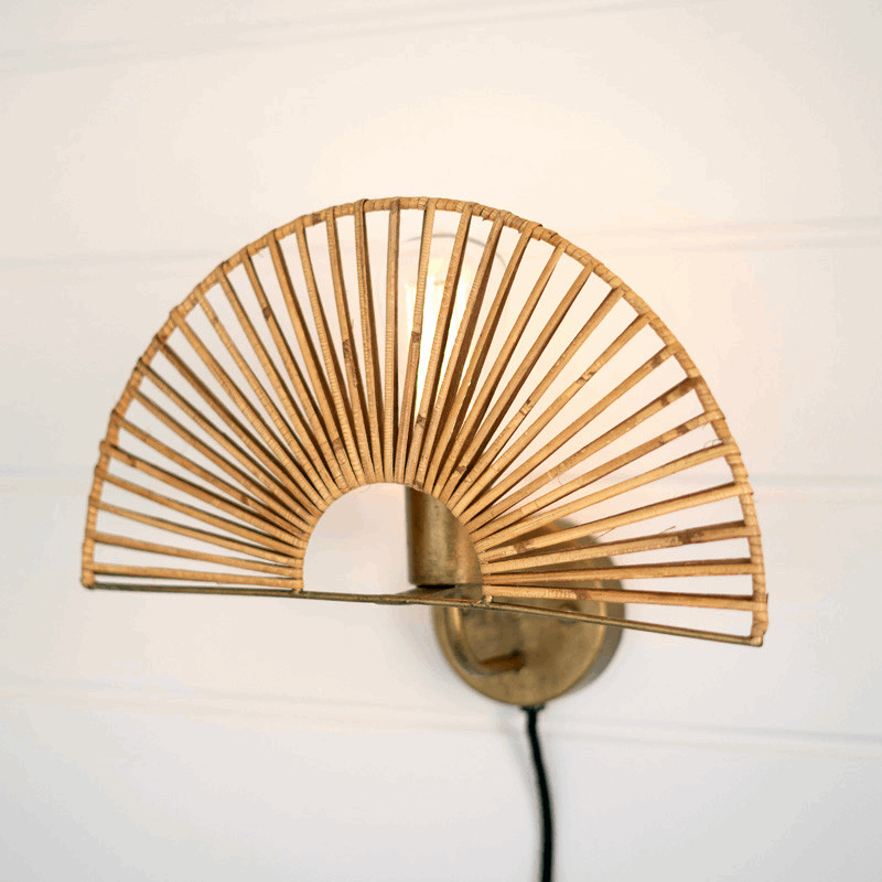 Fan Wall Sconce