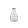 Recycled Glass Bud Vase - Clear