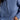 Person wearing a blue pullover with a quarter zip on a plain background