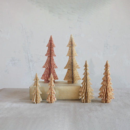 9" Paper Folding Honeycomb Tree with Pattern