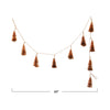 60" Sisal Tree Garland with Jute Cord - Brown Ombré
