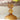 Close up details of the coloured glass scalloped compote pedestal. 