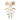 Mouse styled plush ballerina animal in cream tones. 