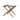 Fold-able wooden stool with a woven seat featuring a natural distressed pattern. The stool has an X-shaped base with rounded wooden legs, connected by metal fasteners for stability.