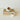 Stoneware Salt cellar with mango wood spoon styled with salt and another variety of stoneware dish. 
