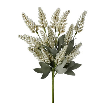 18" Artificial Dune Astilbe Bundle in ivory. 