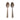 Enameled Stainless Steel Spoon with two different holiday designs. 