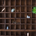 Antique Wooden Printer Tray