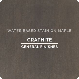 General Finishes Water Based Stain - Graphite