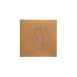 Apro packaged in a kraft paper envelope with peek hold ready for Christmas gift giving. 
