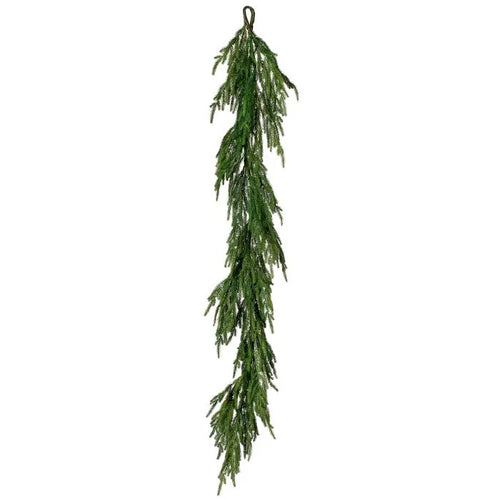 60" Norfolk Pine Garland with hook, weepy and realistic. 