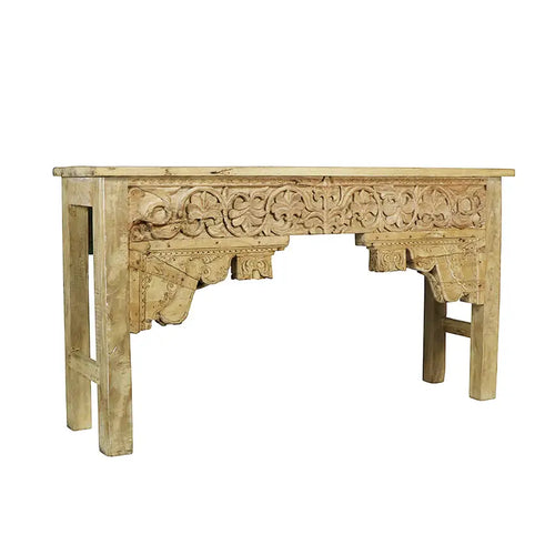 Indian salvaged console table. 