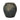 Chinese water pot with handles in a black finish. 