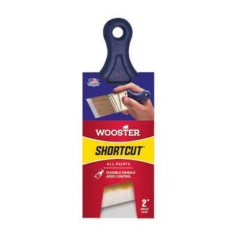 Wooster short cuts brush for all paints.
