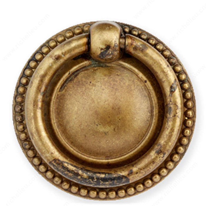 Richelieu - Traditional Brass Knob - Oxidized Brass