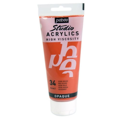 Pébéo Studio Acrylics 100 ml. - 34 Red Ochre