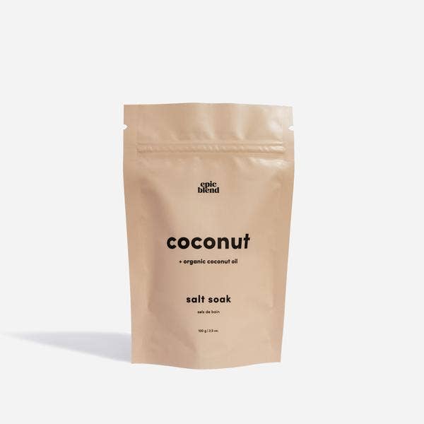 3.5oz Coconut Bath Salt Soak