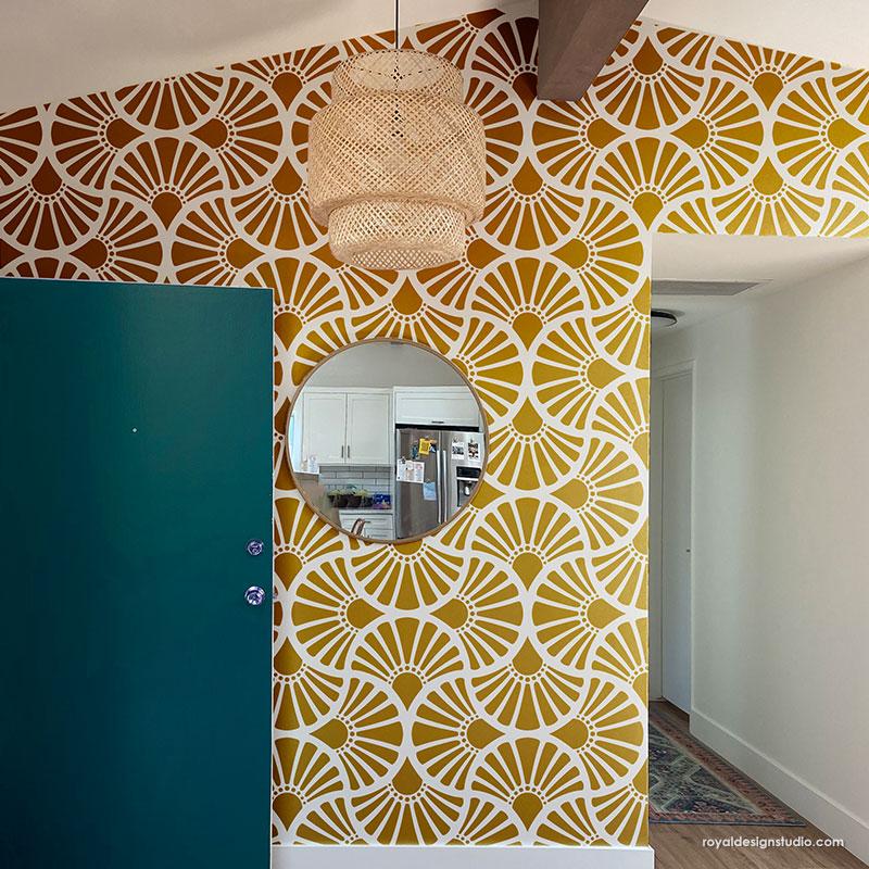Asahi Wall Stencil