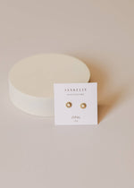 Sun - White Opal - Earring