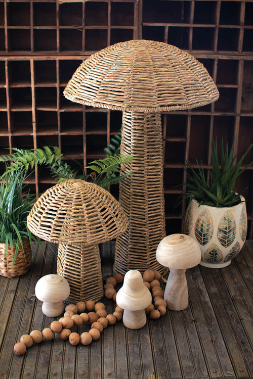 Woven Seagrass Mushroom