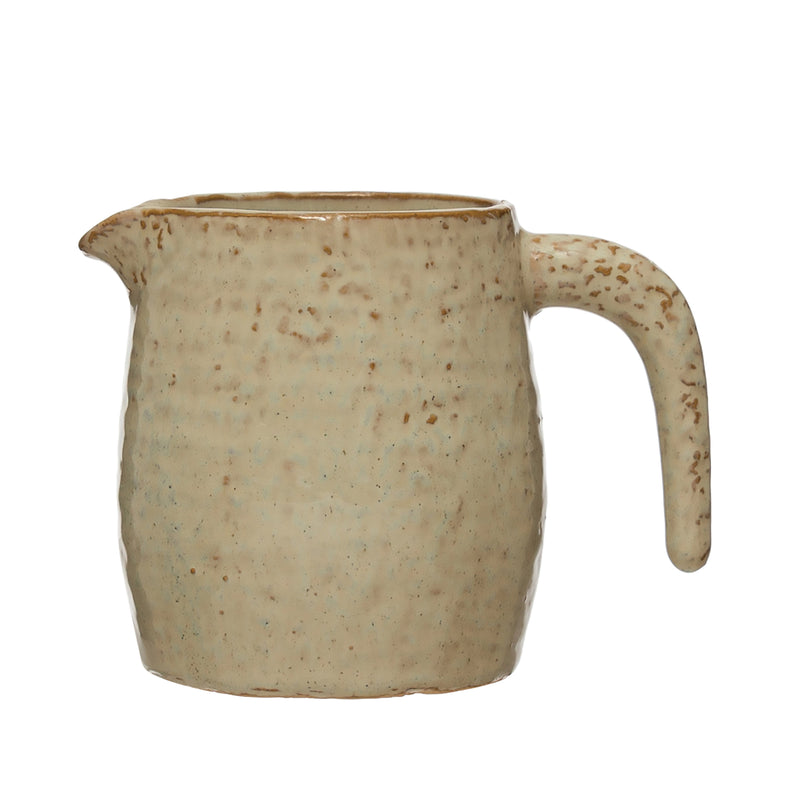 14oz Stoneware Pitcher - Cream