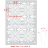Augusta Tile Allover Stencil