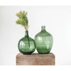 Vintage Reproduction Glass Bottle - Green