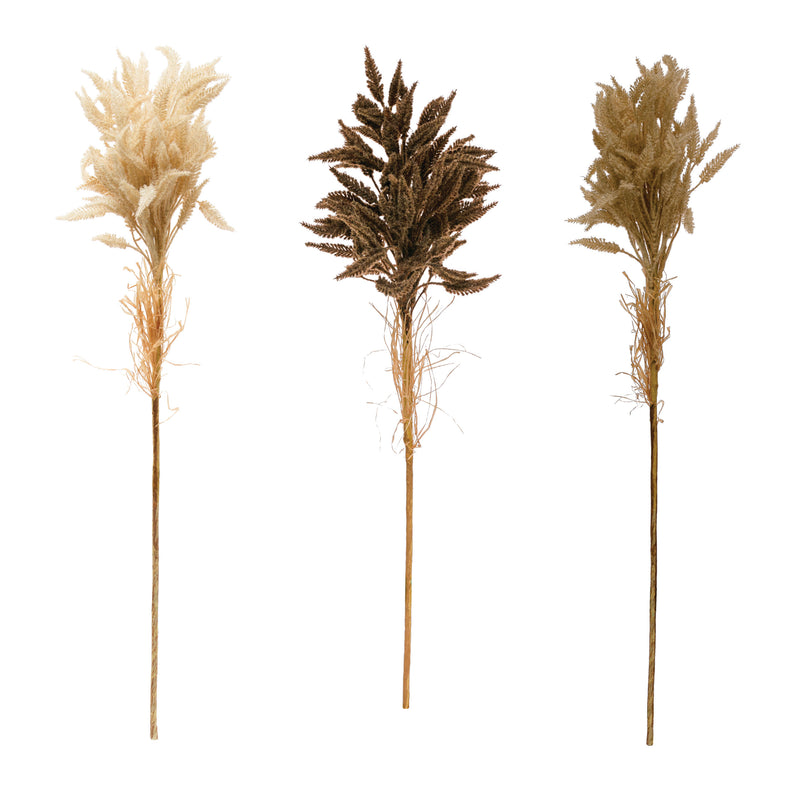 30" Faux Flocked Grain Spray