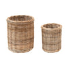 Hand-Woven Wicker Basket/Container