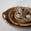 Teakwood Bowls with Handles