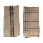 Woven Cotton Blend Tea Towels