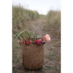 Hand Woven Bankuan Bucket Basket with Handle