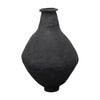 Paper Mache Floor Vase - Black