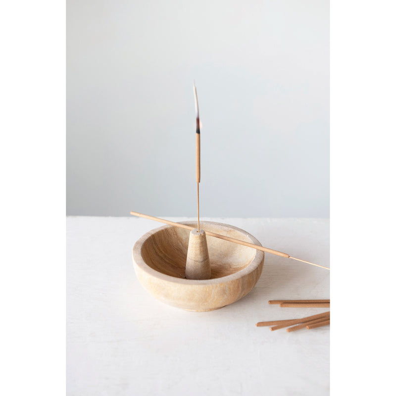 Sandstone Incense Burner