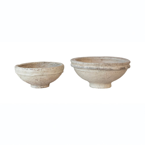 Found Decorative Paper Mache Bowl