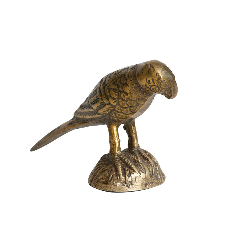 Antique Gold Cast Bird