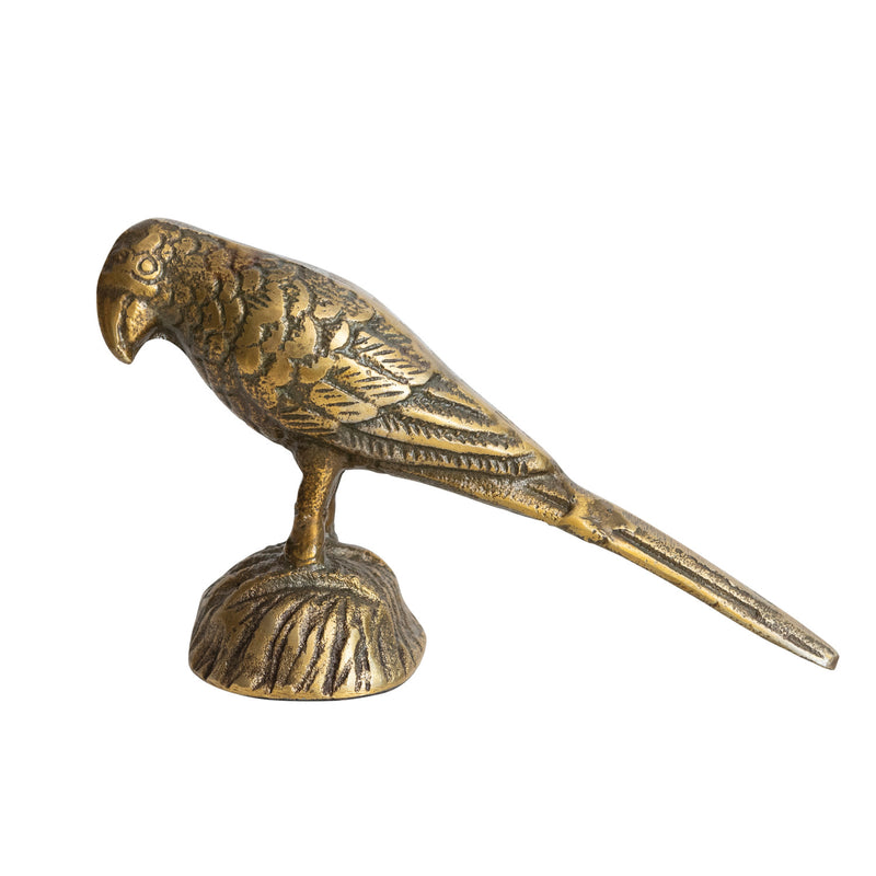 Antique Gold Cast Bird