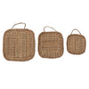 Hand Woven Bankuan Trivets with Handle